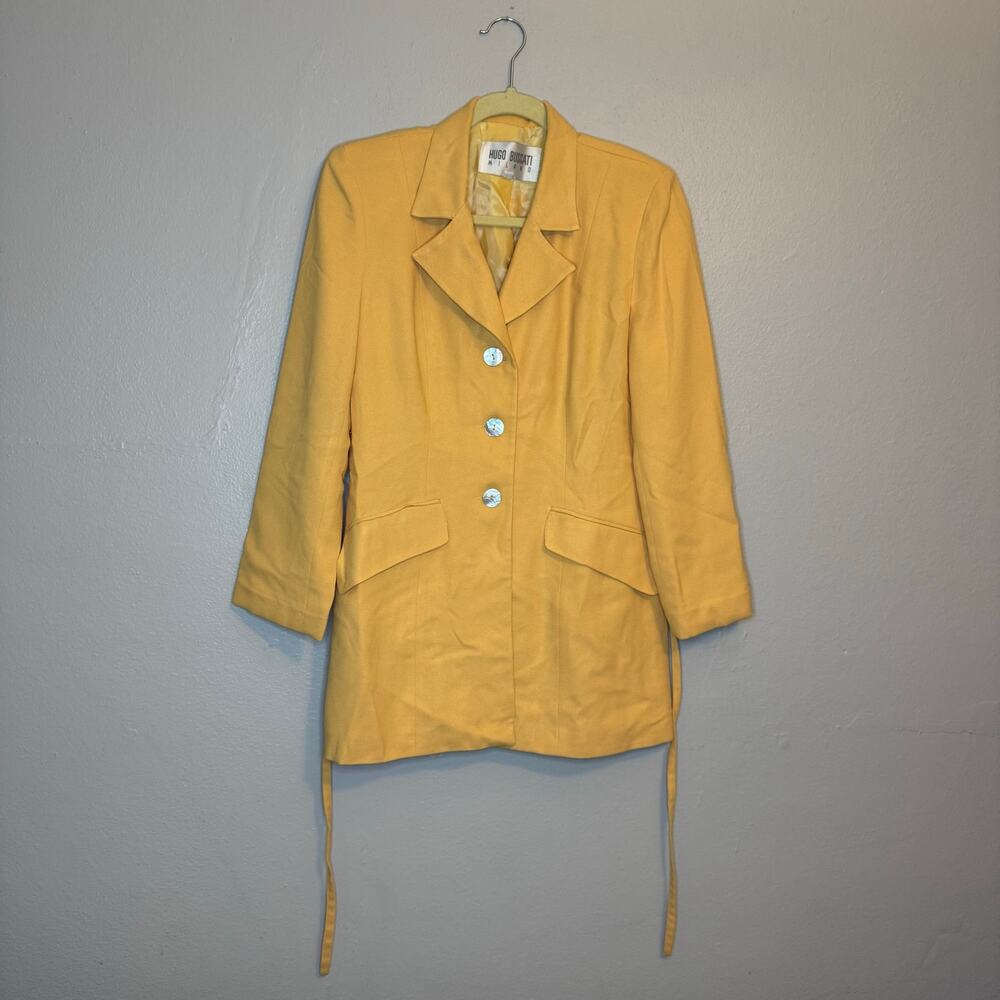 Hugo Buscati Butter Yellow Vintage Blazer